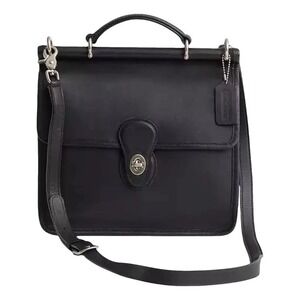 Vintage Coach Classic Willis Bag Black with Hangtag